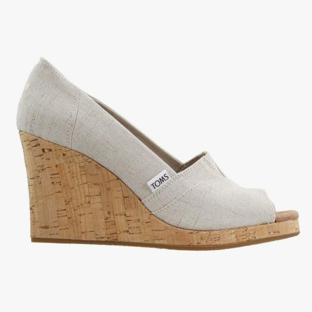 TOMS Women's Classic Espadrille Wedge Sandal